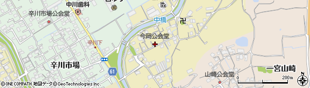 岡山県岡山市北区今岡91周辺の地図