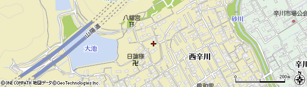 岡山県岡山市北区西辛川923周辺の地図