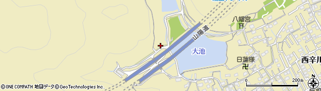 岡山県岡山市北区西辛川1245周辺の地図
