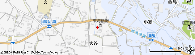 愛知県豊橋市細谷町大谷163周辺の地図