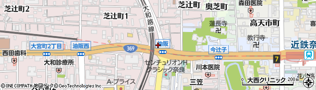 奈良県自由民主会館周辺の地図