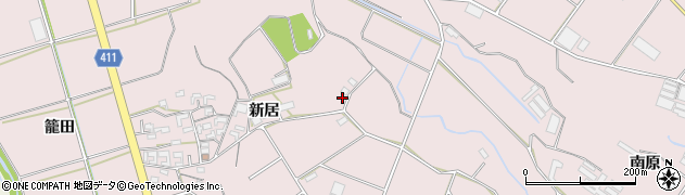 愛知県豊橋市老津町新居193周辺の地図