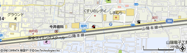 ＥＮＥＯＳ雄町ＳＳ周辺の地図
