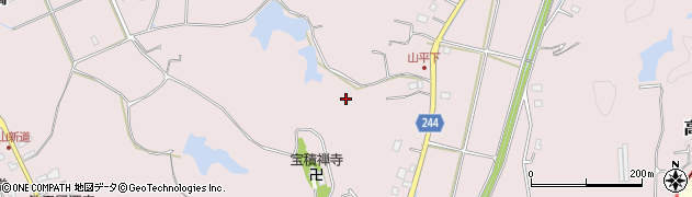 静岡県菊川市高橋周辺の地図
