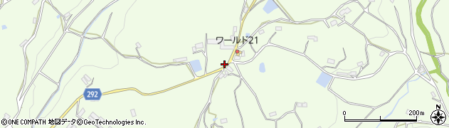 岡山県井原市美星町黒忠周辺の地図