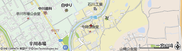 岡山県岡山市北区今岡88周辺の地図