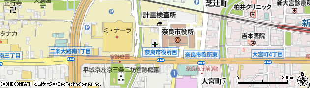 明治安田生命　西大寺中央営業部周辺の地図
