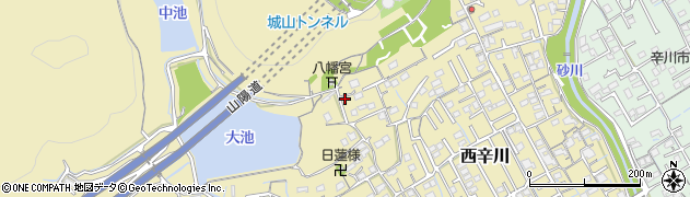 岡山県岡山市北区西辛川958周辺の地図