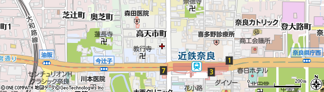 自衛隊奈良地方協力本部奈良募集案内所周辺の地図