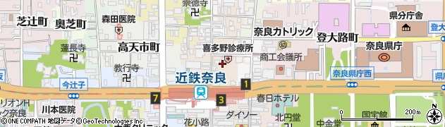 喜多野診療所周辺の地図