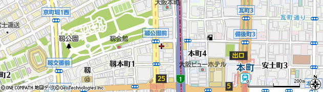 山文商事株式会社　信濃橋サービスステーション周辺の地図