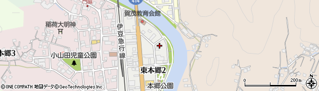 下田有線テレビ放送周辺の地図