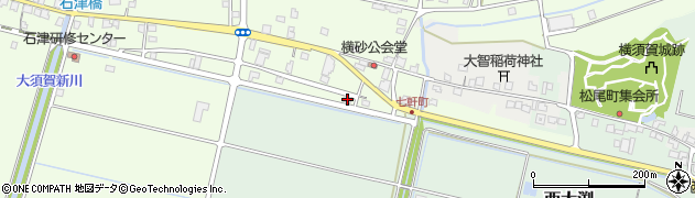 静岡県掛川市山崎73周辺の地図