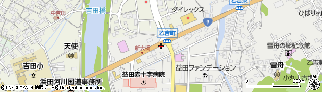 ミスタータイヤマン益田周辺の地図