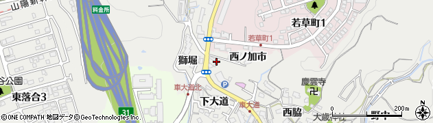 兵庫県神戸市須磨区車獅堀1062周辺の地図