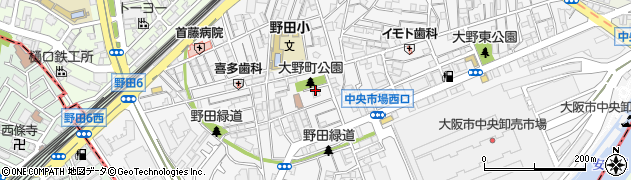 大野町公園周辺の地図