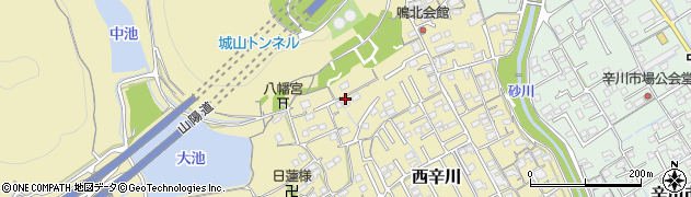 岡山県岡山市北区西辛川975周辺の地図