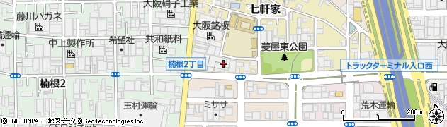 大阪府東大阪市七軒家19周辺の地図