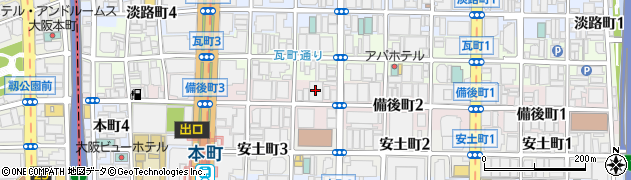 株式会社ギャルソンヌ関西支店周辺の地図