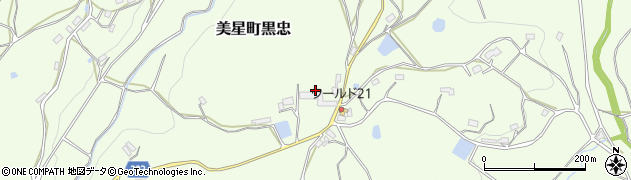 岡山県井原市美星町黒忠2691周辺の地図