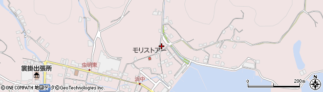 岡山県瀬戸内市邑久町虫明4712周辺の地図