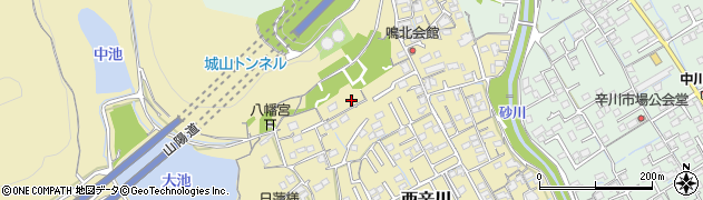 岡山県岡山市北区西辛川1095周辺の地図