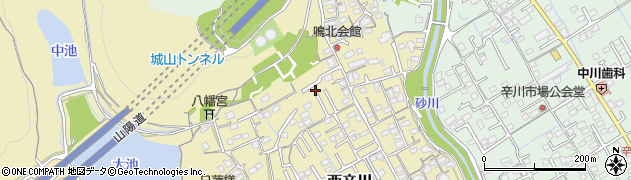 岡山県岡山市北区西辛川976周辺の地図