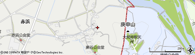 岡山県総社市赤浜32周辺の地図