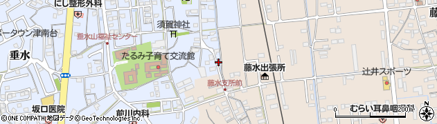 三重県津市垂水1057周辺の地図