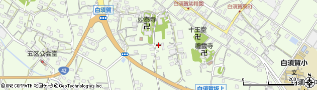 静岡県湖西市白須賀1385周辺の地図