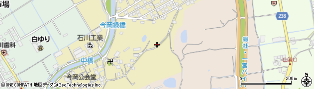 岡山県岡山市北区今岡260周辺の地図