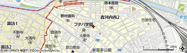 中田文具店周辺の地図