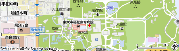 地蔵院周辺の地図
