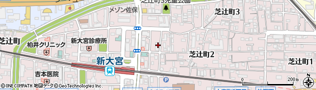 株式会社コアズ　奈良支社周辺の地図