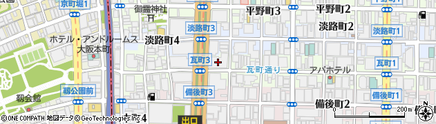 大阪ガス住宅設備株式会社住宅事業部周辺の地図