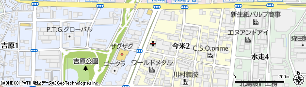 大阪商工信用金庫吉田支店周辺の地図