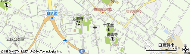 静岡県湖西市白須賀1296周辺の地図