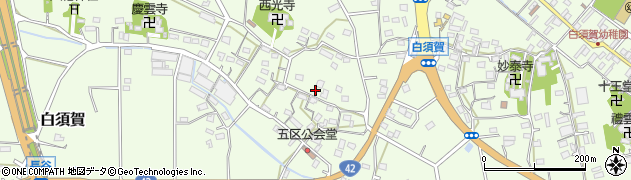 静岡県湖西市白須賀2992周辺の地図