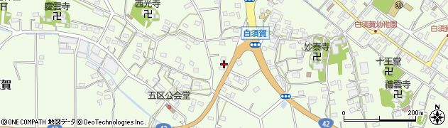 静岡県湖西市白須賀3232周辺の地図