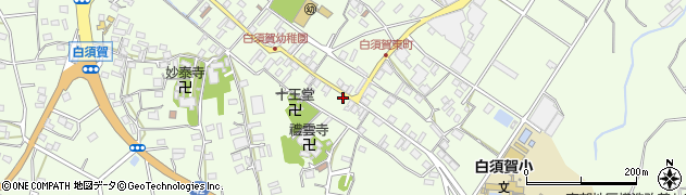 静岡県湖西市白須賀3808周辺の地図