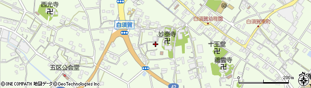 静岡県湖西市白須賀1417周辺の地図