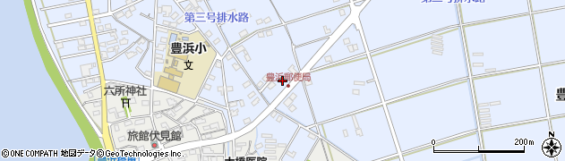福田豊浜郵便局 ＡＴＭ周辺の地図