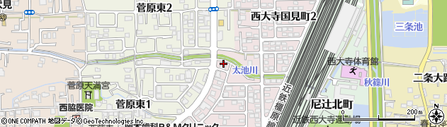 奈良県農業協同組合　伏見支店周辺の地図