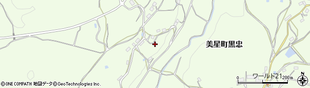 岡山県井原市美星町黒忠3284周辺の地図