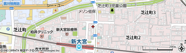 サロンまき新大宮店周辺の地図