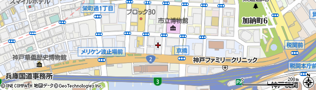 神戸桟橋株式会社周辺の地図