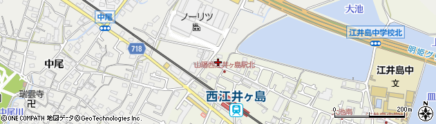 兵庫県明石市大久保町西島809周辺の地図