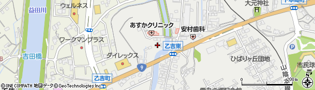 瀧川産業株式会社益田工場周辺の地図