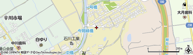 岡山県岡山市北区今岡303周辺の地図