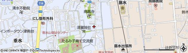 三重県津市垂水1087周辺の地図